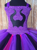 Descendants Tutu, Disney Descendants Costume, Girls Descendants Tutu, Maleficent Tutu, Mal Tutu Dress - Little Ladybug Tutus