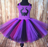 Descendants Tutu, Disney Descendants Costume, Girls Descendants Tutu, Maleficent Tutu, Mal Tutu Dress - Little Ladybug Tutus