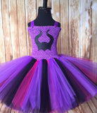 Descendants Tutu, Disney Descendants Costume, Girls Descendants Tutu, Maleficent Tutu, Mal Tutu Dress - Little Ladybug Tutus