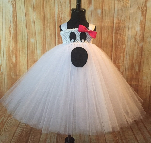Ghost Tutu Dress, Girls Ghost Halloween Costume