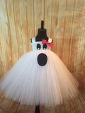 Ghost Tutu, Ghost Girls Tutu Dress, Girls Ghost Costume, Halloween Girls Tutu - Little Ladybug Tutus