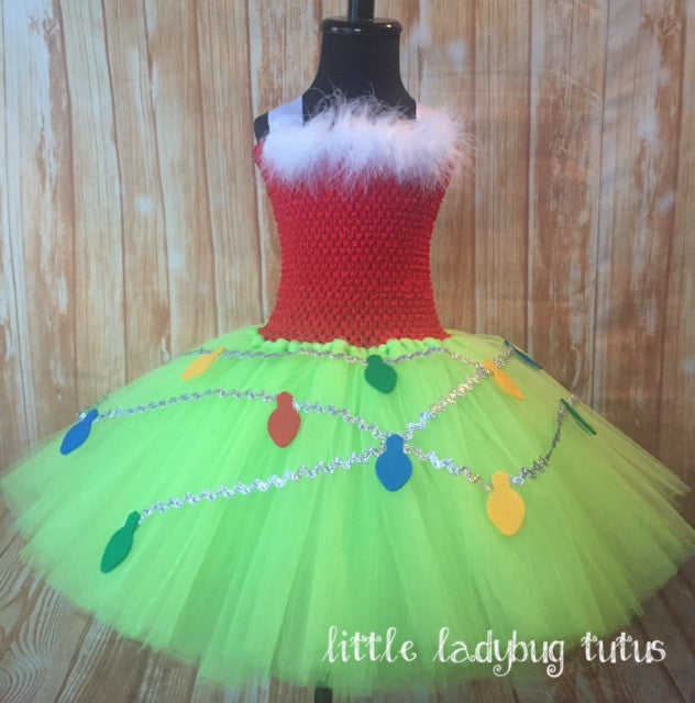 Grinch Tutu Dress - Little Ladybug Tutus