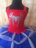 Spiderman Tutu, Spiderman Dress Costume, Girls Spiderman Party Dress - Little Ladybug Tutus