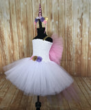 Unicorn Tutu, Unicorn Birthday Dress, Girls Unicorn Costume, Unicorn Photography Prop Dress - Little Ladybug Tutus