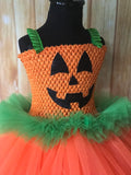 Pumpkin Tutu, Girls Pumpkin Costume, Pumpkin Dress, Pumpkin Halloween Costume - Little Ladybug Tutus