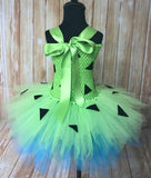 Pebbles Tutu, Pebbles Tutu Dress, Girls Flinstones Costume - Little Ladybug Tutus