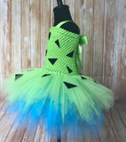 Pebbles Tutu, Pebbles Tutu Dress, Girls Flinstones Costume - Little Ladybug Tutus