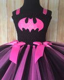 Batman Tutu, Batgirl Tutu, Batgirl Girls Tutu, Batman Costume Tutu Dress, Batgirl Costume - Little Ladybug Tutus