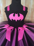 Batman Tutu, Batgirl Tutu, Batgirl Girls Tutu, Batman Costume Tutu Dress, Batgirl Costume - Little Ladybug Tutus