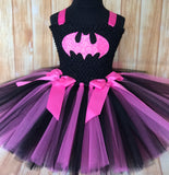 Batman Tutu, Batgirl Tutu, Batgirl Girls Tutu, Batman Costume Tutu Dress, Batgirl Costume - Little Ladybug Tutus