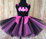 Batman Tutu, Batgirl Tutu, Batgirl Girls Tutu, Batman Costume Tutu Dress, Batgirl Costume - Little Ladybug Tutus