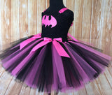 Batman Tutu, Batgirl Tutu, Batgirl Girls Tutu, Batman Costume Tutu Dress, Batgirl Costume - Little Ladybug Tutus