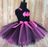 Batman Tutu, Batgirl Tutu, Batgirl Girls Tutu, Batman Costume Tutu Dress, Batgirl Costume - Little Ladybug Tutus