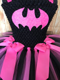 Batman Tutu, Batgirl Tutu, Batgirl Girls Tutu, Batman Costume Tutu Dress, Batgirl Costume - Little Ladybug Tutus