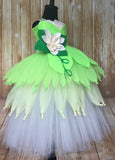 Tiana Tutu, Princess and the Frog Dress, Girls Tiana Costume - Little Ladybug Tutus