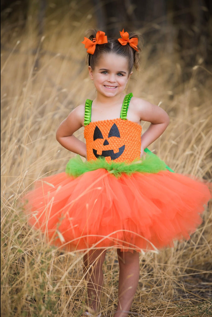Pumpkin Tutu, Girls Pumpkin Costume, Pumpkin Dress, Pumpkin Halloween Costume