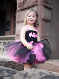 Batman Tutu, Batgirl Tutu, Batgirl Girls Tutu, Batman Costume Tutu Dress, Batgirl Costume - Little Ladybug Tutus