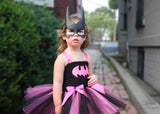 Batman Tutu, Batgirl Tutu, Batgirl Girls Tutu, Batman Costume Tutu Dress, Batgirl Costume - Little Ladybug Tutus