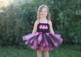 Batman Tutu, Batgirl Tutu, Batgirl Girls Tutu, Batman Costume Tutu Dress, Batgirl Costume - Little Ladybug Tutus