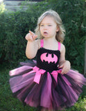 Batman Tutu, Batgirl Tutu, Batgirl Girls Tutu, Batman Costume Tutu Dress, Batgirl Costume - Little Ladybug Tutus