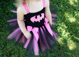 Batman Tutu, Batgirl Tutu, Batgirl Girls Tutu, Batman Costume Tutu Dress, Batgirl Costume - Little Ladybug Tutus