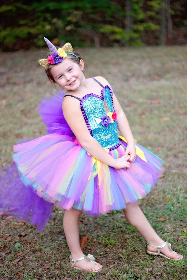 Unicorn Tutu, Unicorn Birthday Dress, Girls Unicorn Costume, Unicorn Photography Prop Dress