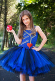 ﻿Evie Tutu, Evie Tutu Dress, Girls Evie Tutu, Descendants Tutu, Descendants 2 Tutu, Descendants, Evie, Mal, Uma, Descendants Birthday, Descendants Party, Evie Costume, Descendants Costume - Little Ladybug Tutus