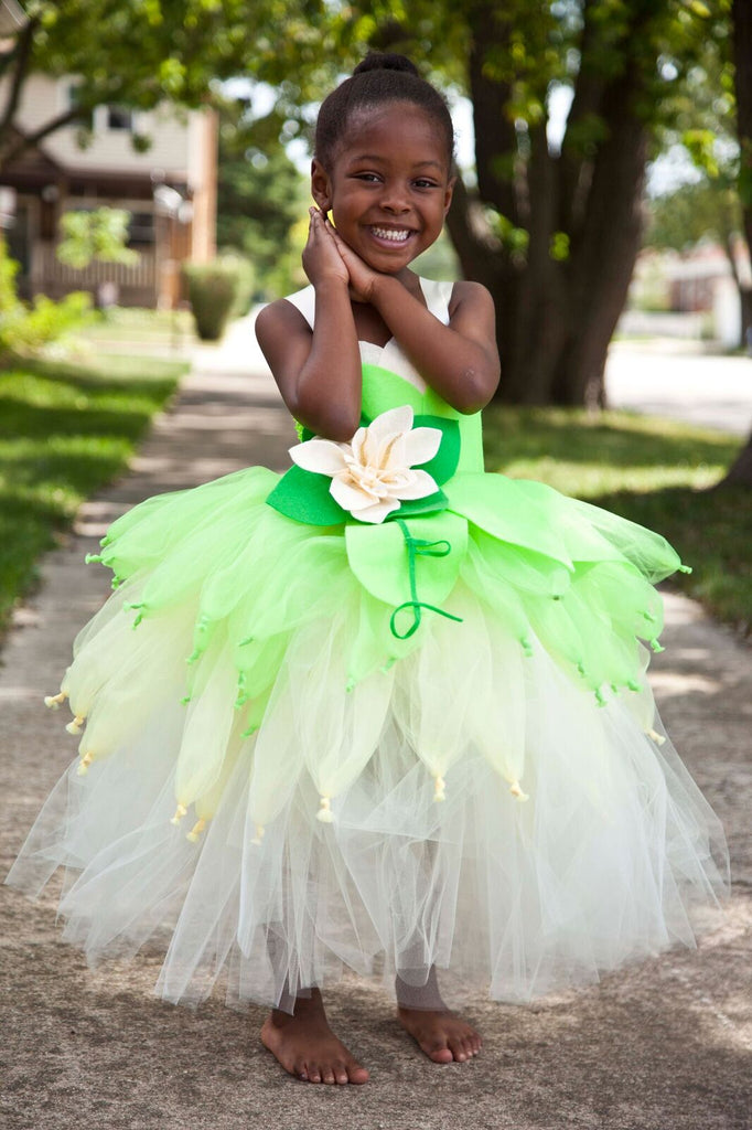 Tiana Tutu, Princess and the Frog Dress, Princess Tiana Costume