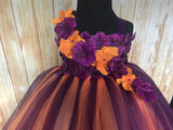 Plum Tutu, Plum Tutu Dress, Plum Flower Girl Dress, Purple Photography Prop Dress - Little Ladybug Tutus