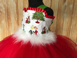 Grinch Tutu, Girls Grinch Costume, Christmas Grinch Dress, Grinch Girls Tutu Dress - Little Ladybug Tutus