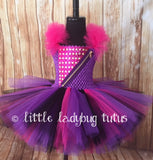 Mal Tutu, Mal Tutu Dress, Descendants Tutu, Mal Costume, Descendants Costume - Little Ladybug Tutus