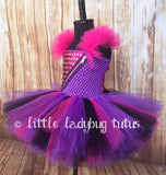Mal Tutu, Mal Tutu Dress, Descendants Tutu, Mal Costume, Descendants Costume - Little Ladybug Tutus