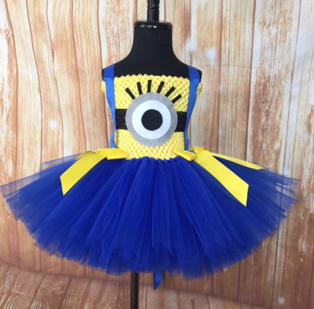 Minion Tutu, Minion Tutu Dress, Minion Costume, Girls Minion Tutu