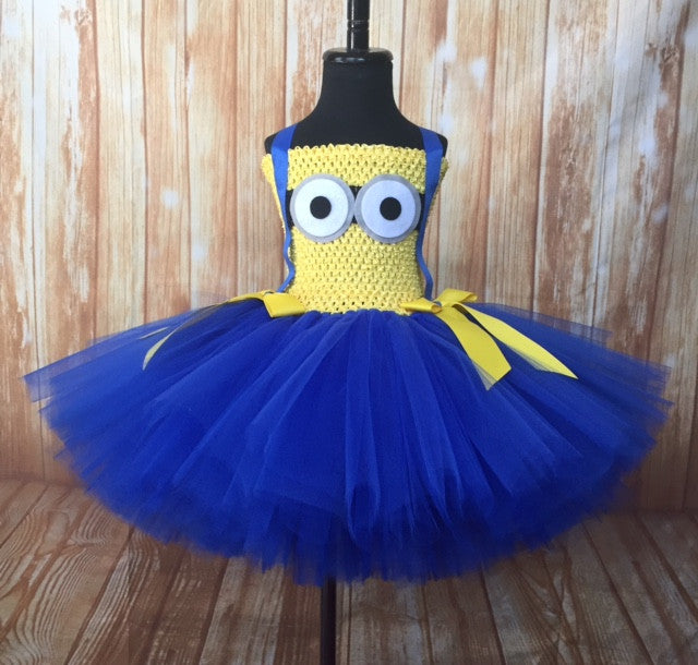 Minion Tutu, Minion Tutu Dress, Minion Costume, Girls Minion Dress