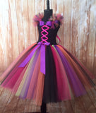 Witch Tutu, Girls Witch Dress, Witch Costume for Girls, Witch Tulle Dress - Little Ladybug Tutus