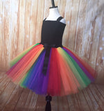 ﻿Rainbow Tutu, Rainbow Tutu Dress, Rainbow Birthday Party, Rainbow, Unicorn Tutu, Unicorn Tutu Dress, Unicorn Party, Unicorn Birthday, Rainbow Pageant Tutu Dress - Little Ladybug Tutus