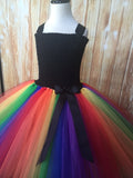 ﻿Rainbow Tutu, Rainbow Tutu Dress, Rainbow Birthday Party, Rainbow, Unicorn Tutu, Unicorn Tutu Dress, Unicorn Party, Unicorn Birthday, Rainbow Pageant Tutu Dress - Little Ladybug Tutus