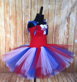 American Flag Tutu, Girls Patriotic Tutu, Patriotic Pageant Dress, Patriotic Tutus for Girls - Little Ladybug Tutus