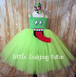 Slimer Tutu, Slimer Tutu Dress, Ghostbusters Costume for Girls - Little Ladybug Tutus