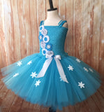 Snowflake Tutu, Snowflake Dress, Frozen Elsa Birthday Party Dress - Little Ladybug Tutus