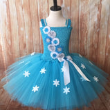 Snowflake Tutu, Snowflake Dress, Frozen Elsa Birthday Party Dress - Little Ladybug Tutus