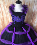Spider Tutu, Girls Spider Costume, Halloween Spider Outfit, Spider Photography Dress Prop - Little Ladybug Tutus