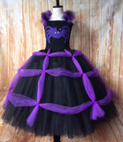 Spider Tutu, Girls Spider Costume, Halloween Spider Outfit, Spider Photography Dress Prop - Little Ladybug Tutus