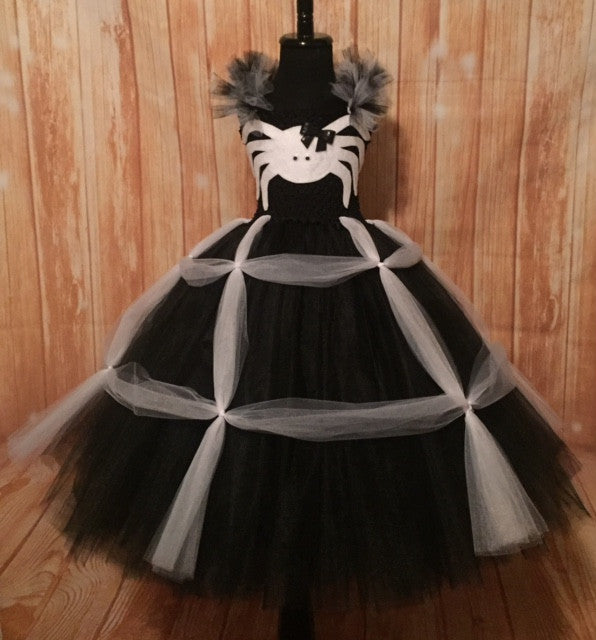 Spider Tutu, Girls Spider Costume, Halloween Spider Outfit, Spider Photography Dress Prop