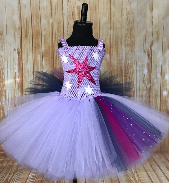 Twilight Sparkle Tutu, My Little Pony Birthday Dress, Twilight Sparkle Costume