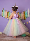 Unicorn Tutu, Unicorn Birthday Dress, Girls Unicorn Costume, Unicorn Photography Prop Dress - Little Ladybug Tutus