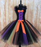 Witch Tutu, Girls Witch Dress, Witch Costume for Girls, Witch Tulle Dress - Little Ladybug Tutus