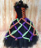 Witch Tutu, Girls Witch Dress, Witch Costume for Girls, Witch Tulle Dress - Little Ladybug Tutus