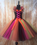 Witch Tutu, Girls Witch Dress, Witch Costume for Girls, Witch Tulle Dress - Little Ladybug Tutus