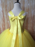 ﻿Gold & Yellow Tutu, Gold and Yellow Tutu Dress, Girls Yellow & Gold Tutu, Girls Gold and Yellow Tutu, Gold Flower Girl Tutu, Gold Pageant Tutu, Yellow Tutu, Yellow Tutu Dress, Girls Yellow Flower Girl Dress, Yellow Wedding - Little Ladybug Tutus